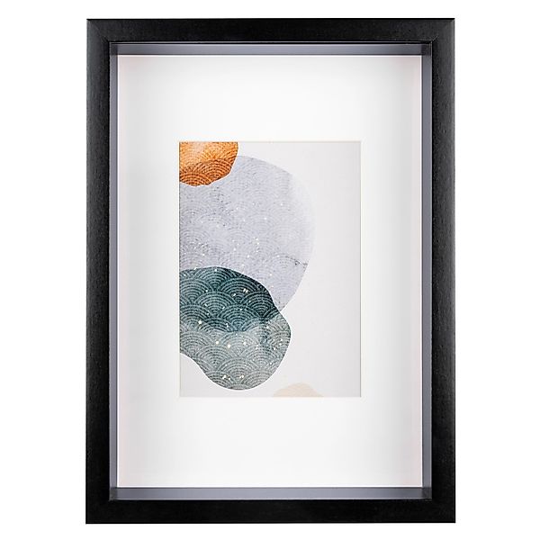 walther design Shape 3D FSC-Holzrahmen 21x297cm Schwarz HNX130B günstig online kaufen