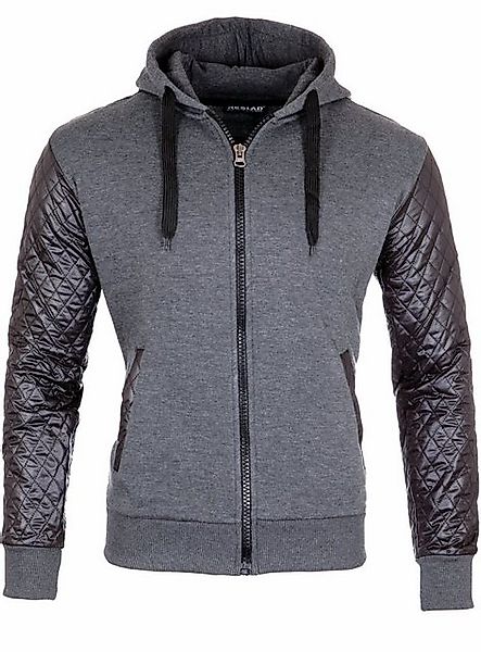 Reslad Sweatjacke Reslad Sweatjacke Herren Diamond Stich Ärmel mit Kapuze R günstig online kaufen