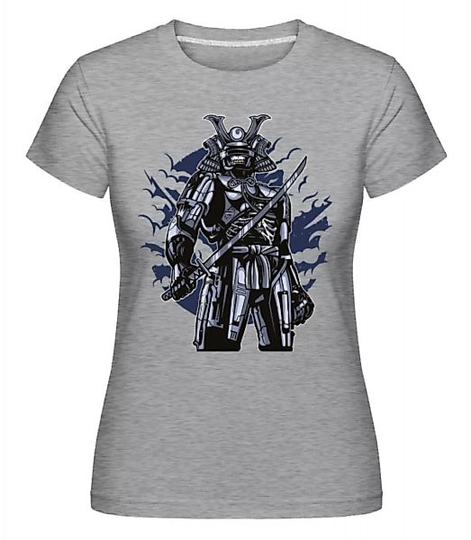 Samurai Robot Skull · Shirtinator Frauen T-Shirt günstig online kaufen