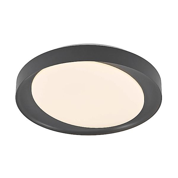 Lindby LED Deckenleuchte Alyano 9924009 Dimmbar mit Leselampe Modern in Alu günstig online kaufen