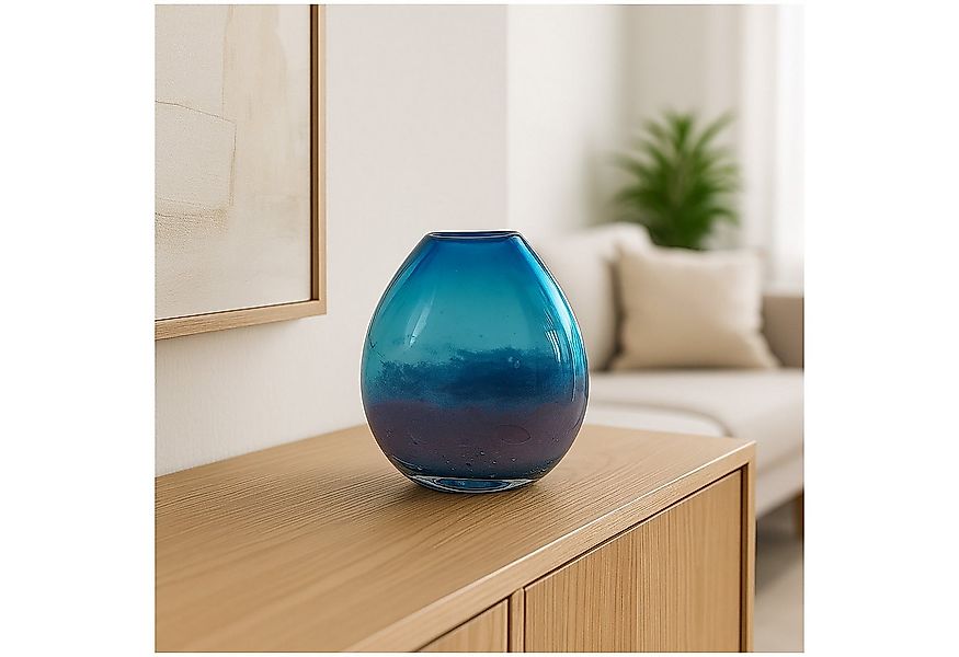 NTK-Collection Dekovase Glasvase 20 cm Laguna Ceres (Stück, 1 St., 1 Vase), günstig online kaufen