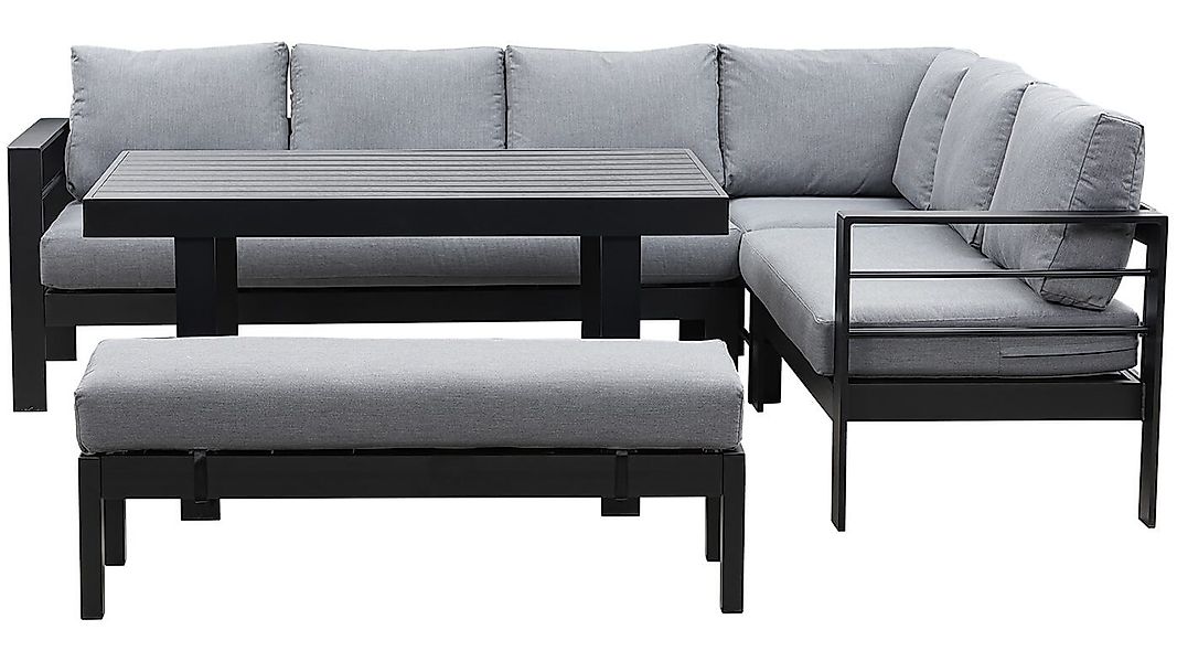MeXo Gartenlounge-Set XXL Gartenmöbel Set Aluminium günstig online kaufen