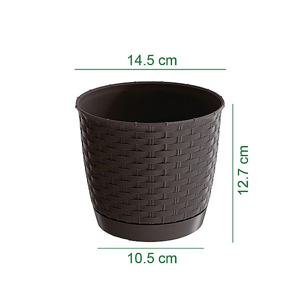 KAGM Blumentopf Übertopf Pflanztopt mit Untersetzer günstig online kaufen