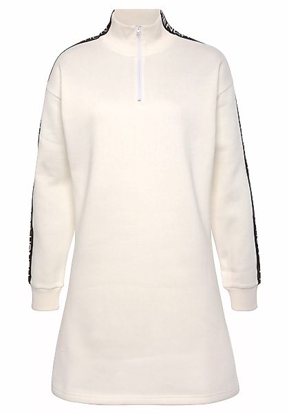 French Connection Sweatkleid mit Stehkragen und Logoprint Einsätzen auf den günstig online kaufen