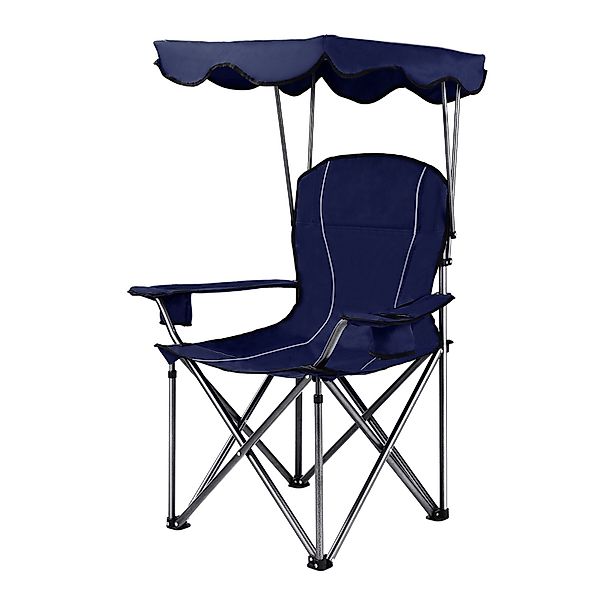 COSTWAY Campingstuhl, mit Sonnendach & Tragtasche, günstig online kaufen