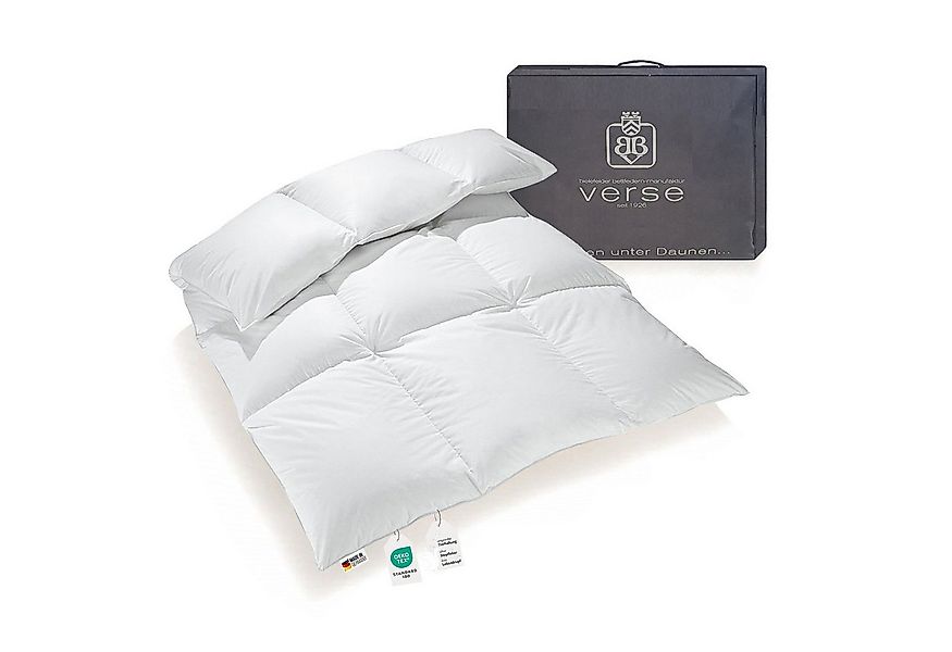 Bielefelder Bettfedern-Manufaktur Verse GmbH Daunenbettdecke Extra warme 10 günstig online kaufen