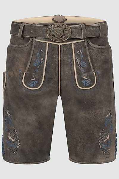 Lederhose Vasili mit Gürtel günstig online kaufen