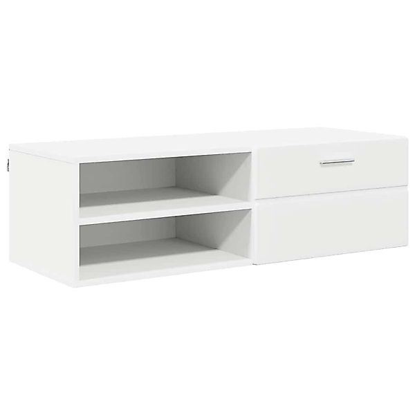 vidaXL Wohnzimmer-Set TV-Schränk mit Schubladen Weiß günstig online kaufen