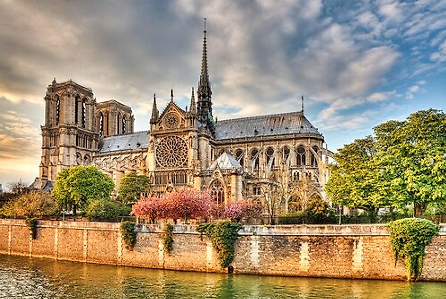 Papermoon Fototapete »Notre Dame de Paris« günstig online kaufen