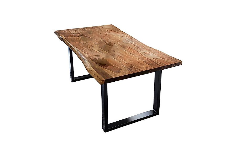 KAWOLA Baumkantentisch LORE, Esstisch massiv natürliche Baumkante verschied günstig online kaufen