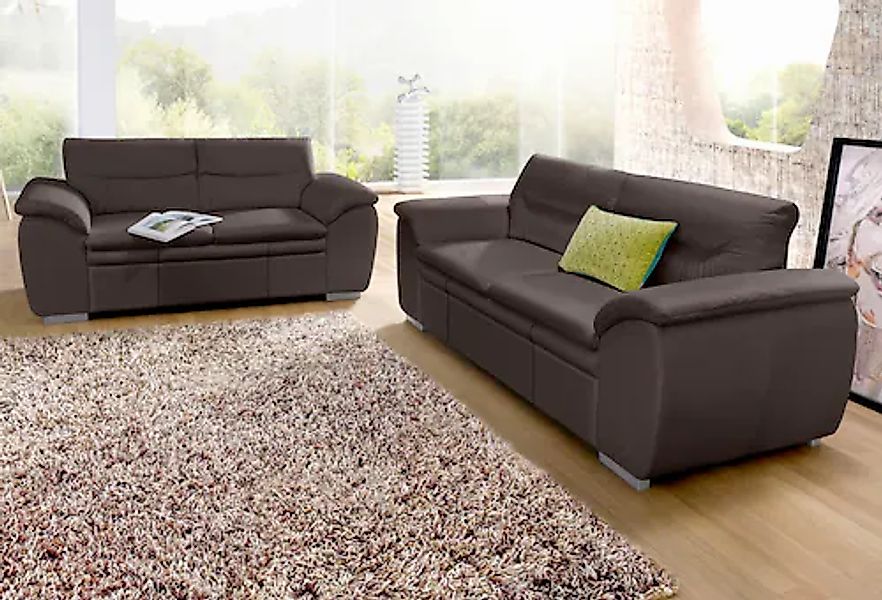 COTTA Polstergarnitur »Leandra«, Set bestehend aus: 2-Sitzer & 2,5-Sitzer günstig online kaufen