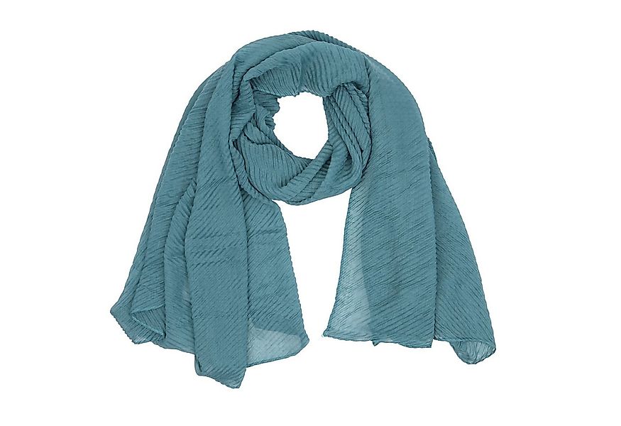 MIRROSI Modeschal Damen Gekreppter Schal Unifarbe Leicht, (Zeitlose Unifarb günstig online kaufen
