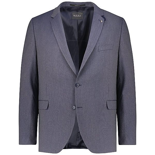 Digel Stretch-Sakko mit feiner Musterung Farbe blau Größe: 68 günstig online kaufen