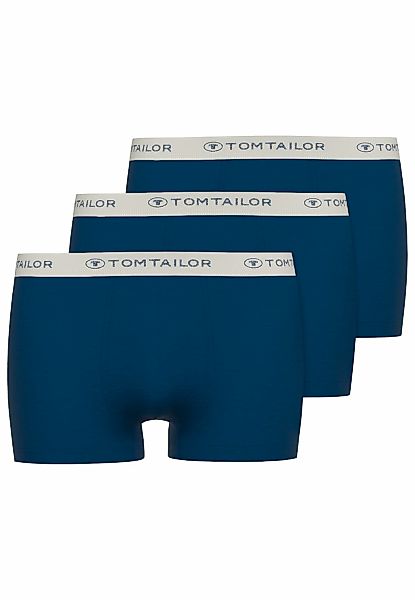 TOM TAILOR Boxershorts "Longford", (2er Pack), weich, bequem, eng, elastisc günstig online kaufen