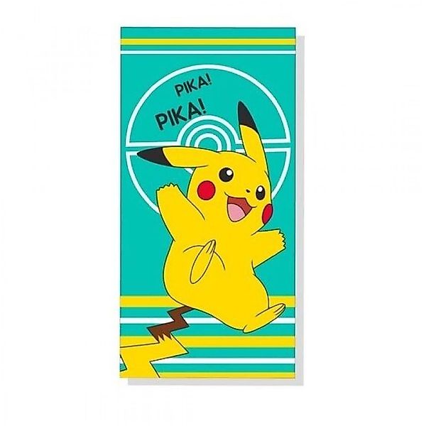 Nintendo Merchandise-Figur Pokemon Pikachu Strandtuch 70x140cm günstig online kaufen