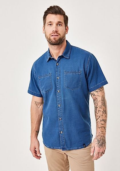 Paddock's Kurzarmhemd Regular Fit Jeanshemd aus günstig online kaufen