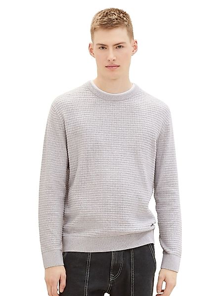 TOM TAILOR Denim Strickpullover STRUCTURED DOUBLELAYER günstig online kaufen
