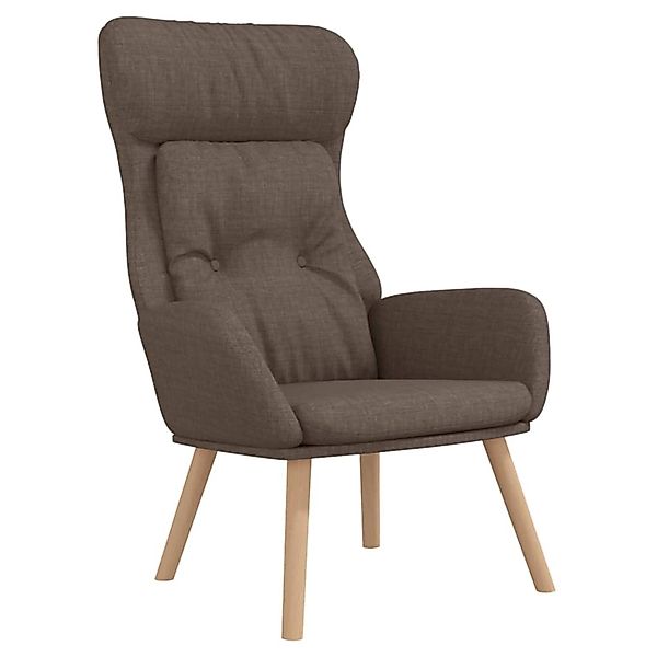 vidaXL Relaxsessel Taupe Stoff Modell 42 günstig online kaufen