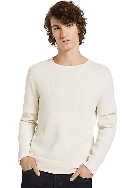 TOM TAILOR Denim Strickpullover mit dezenter günstig online kaufen