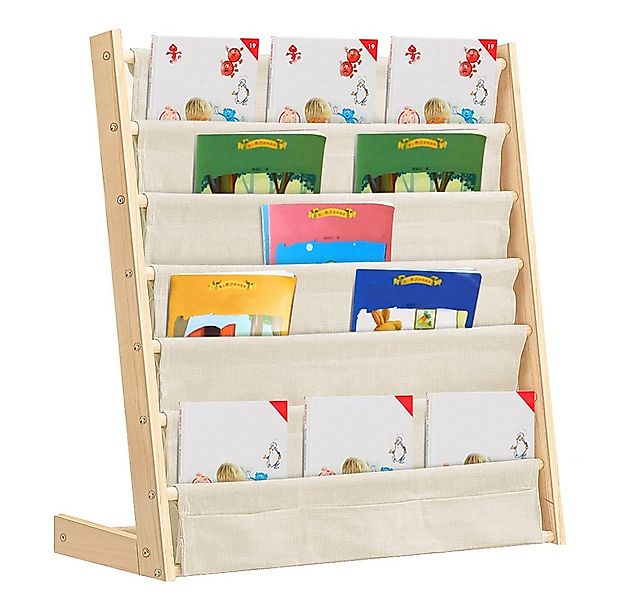 JEOBEST Bücherregal Kinder Bücherregal, Kinder-Bilderbuchregal, 7-Stöckige, günstig online kaufen