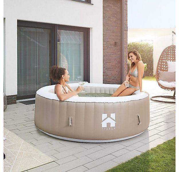 HOME DELUXE Whirlpool SPLASH inkl. Kissen, Getränkehalter und Sonnendach - günstig online kaufen