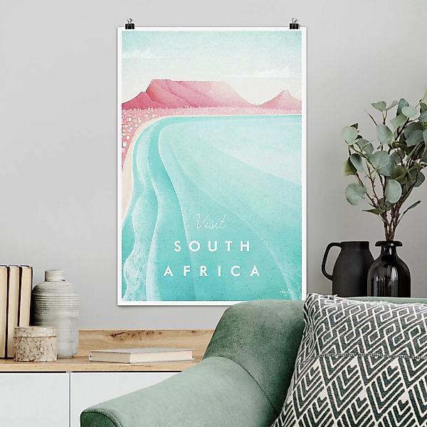Poster Strand - Hochformat Reiseposter - Südafrika günstig online kaufen
