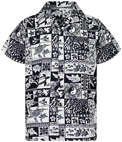 King Kameha Hawaiihemd Puzzle Funky Hawaii-Hemd günstig online kaufen