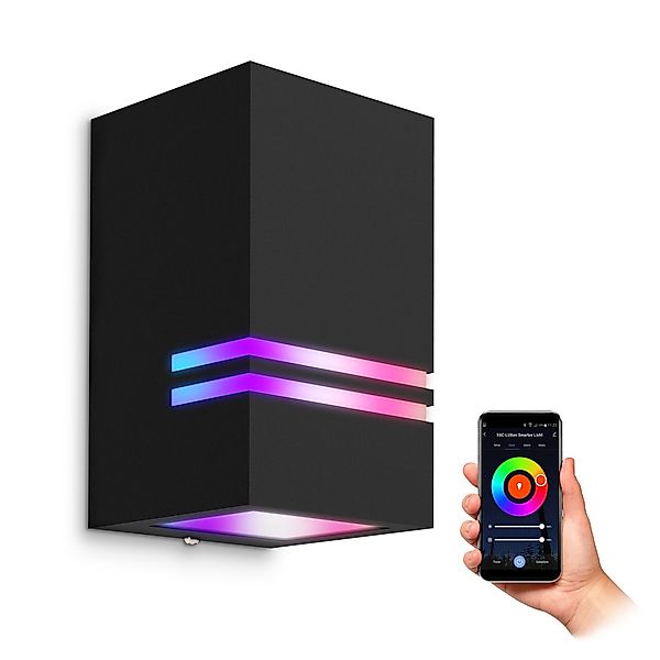 SSC-LUXon LED Außen-Wandleuchte JOVO-S Aussen-Wandleuchte Up günstig online kaufen