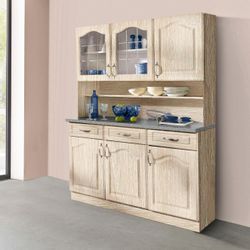wiho Küchen Küchenbuffet "Linz" 150 cm breit, in Landhaus-Optik günstig online kaufen