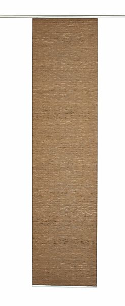 GARDINIA Schiebegardine "Flächenvorhang Natur-optik" Klettband 1 Stk. tlg. günstig online kaufen