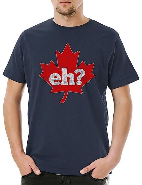 Urban Backwoods Print-Shirt Canada Eh? Herren T-Shirt Fahne Flagge Banner M günstig online kaufen