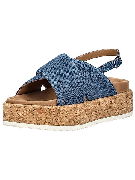 Lazamani Sandalen Leder Plateausandaletten günstig online kaufen