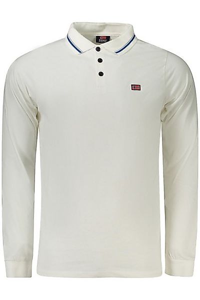 NORWAY 1963 Poloshirt Weißes Langarm-Poloshirt für Herren mit günstig online kaufen
