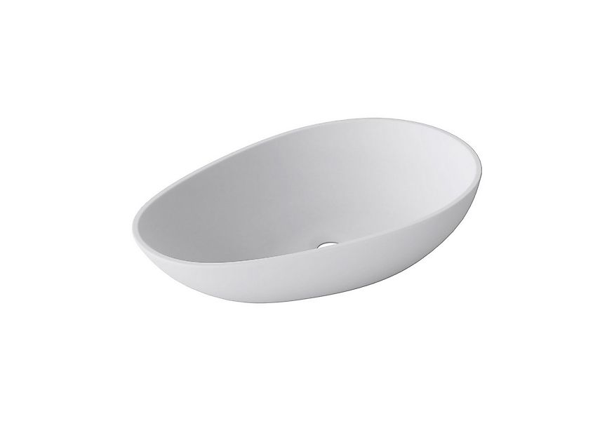 doporro Waschbecken Aufsatzwaschbecken Waschtisch Hängewaschschale Oval Col günstig online kaufen