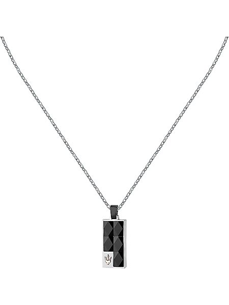 MASERATI Edelstahlkette Maserati Herren-Kette Edelstahl, Keramik günstig online kaufen