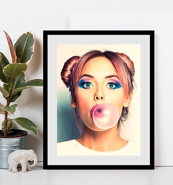 queence Bild »Bubblegum«, Frau-Bilder von Frauen-Art-Kunst-Fashion-Mode-Mag günstig online kaufen