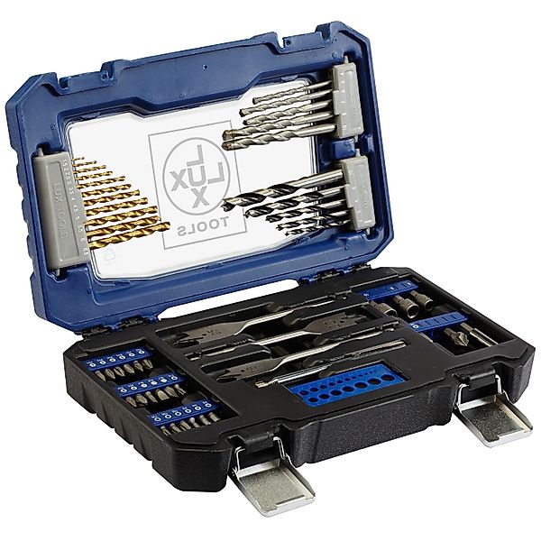 LUX-TOOLS Bohrer- und Bitset 52-teilig günstig online kaufen