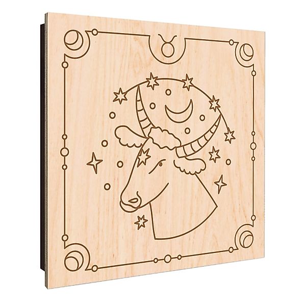 Banjado Großer Schlüsselkasten Holz 30x30cm Schwarz Scharnier Links 50 Hake günstig online kaufen