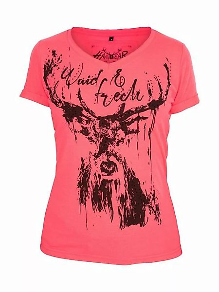 Hangowear Trachtenshirt T-Shirt ALVA pink günstig online kaufen