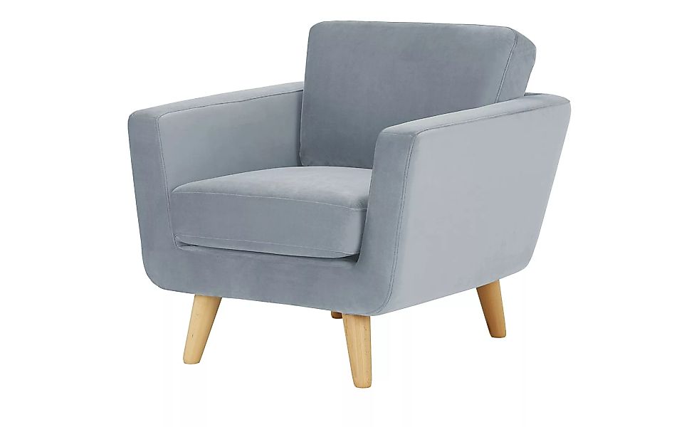 finya Sessel  Malmo - blau - 86 cm - 80 cm - 88 cm - Polstermöbel > Sessel günstig online kaufen