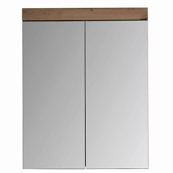 Lomadox Spiegelschrank ALTENA-19 Badezimmer in Asteiche Nb., B/H/T: ca. 60/ günstig online kaufen