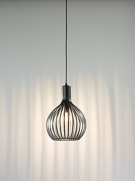 casa NOVA Pendelleuchte casa NOVA Pendelleuchte COLLIN DH 28x37 cm schwarz günstig online kaufen