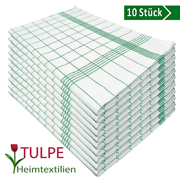Tulpe Heimtextilien Geschirrtuch in 5 Farben blau, rot, grün, gelb und grau günstig online kaufen