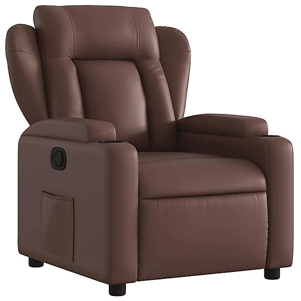 vidaXL Relaxsessel Braun Kunstleder 372429 günstig online kaufen