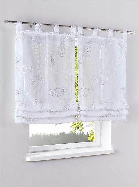 heine home Raffrollo mit Schlaufen günstig online kaufen