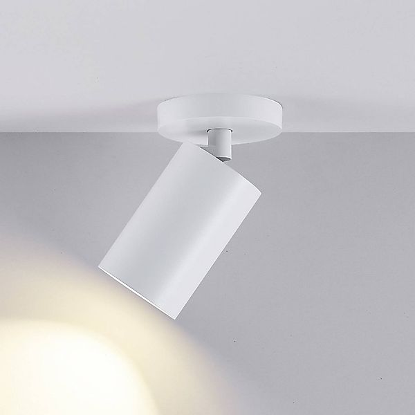 Deckenspot CAN TILT, weiß, Ø 8 cm, 1-flammig, Metall, GU10 günstig online kaufen