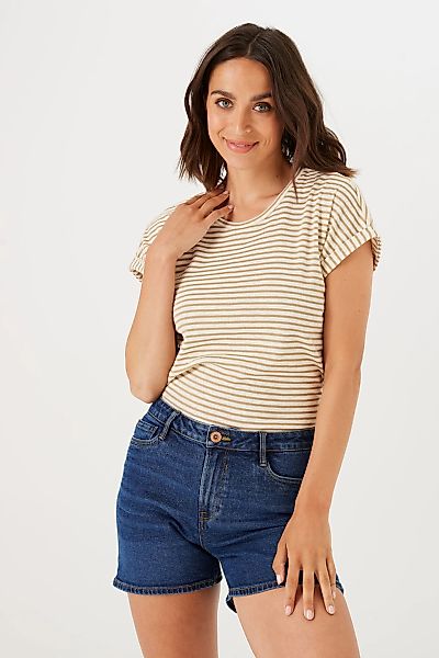 Garcia Bermudas "Celia-slim fit" Sommerhose In leichtem Used-Look günstig online kaufen