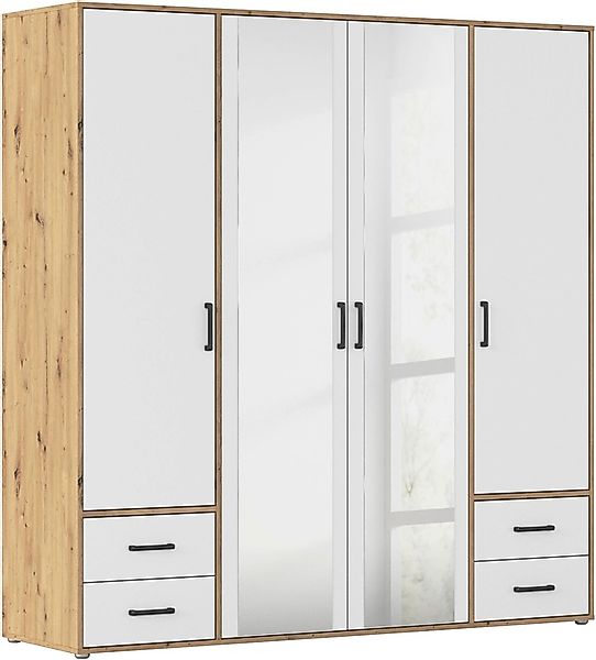 rauch Drehtürenschrank »Kleiderschrank Schrank Garderobe Wäscheschrank VOYA günstig online kaufen