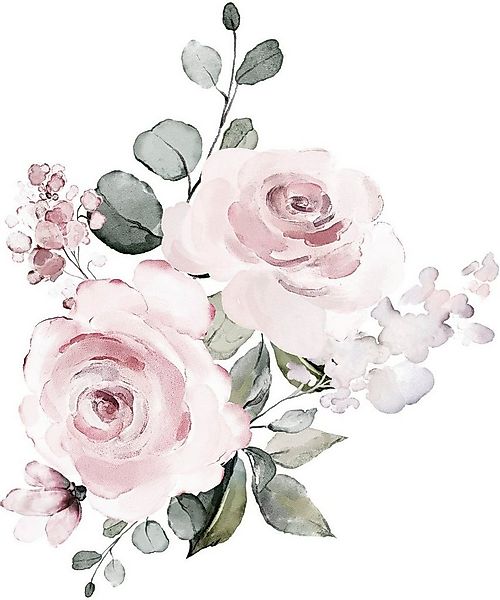 queence Wandtattoo Charleen (1 St), Rosen, selbstklebend, Wandsticker, Stic günstig online kaufen