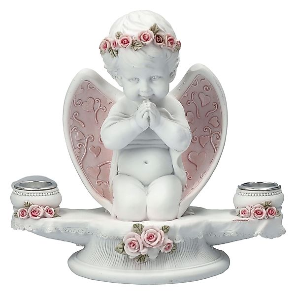 Figuren Shop GmbH Kerzenhalter Kerzenhalter Engel günstig online kaufen